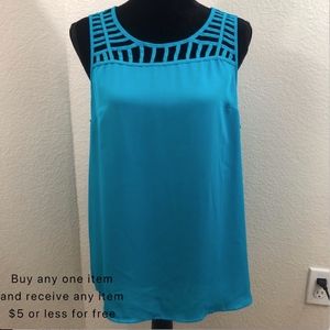 Torrid Light Blue Tank Top Blouse